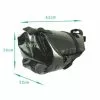 BOLSA DE SILLIN TOURING WATERPROOF VINCITA B038WP-BL -BICICLETAS comercio bolsa de sillin touring waterproof vincita bwp bl
