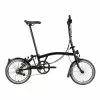 BROMPTON C-LINE EXPLORE HIGH BLACK -BICICLETAS comercio brompton c line explore high black
