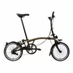 BROMPTON C-LINE EXPLORE HIGH BLACK LACQUER (SILVER)
