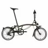 BROMPTON C-LINE EXPLORE LOW BLACK LACQUER