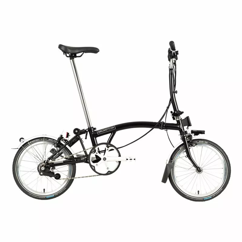 BROMPTON C-LINE EXPLORE MID BLACK/CLOUD BLUE (SILVER) 3 BROMPTON C-LINE EXPLORE MID BLACK/CLOUD BLUE (SILVER)