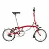 BROMPTON C-LINE EXPLORE MID HOUSE RED -BICICLETAS comercio brompton c line explore mid house red