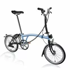 BROMPTON M6L CLOUD BLUE/NEGRO