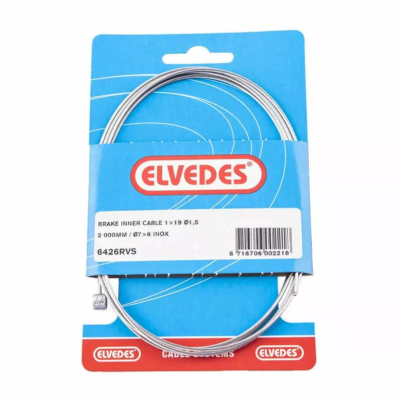 CABLE INOX FRENO MTB 2 MTS ELVEDES 3 CABLE INOX FRENO MTB 2 MTS ELVEDES