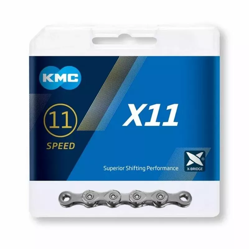 CADENA KMC X11 GRIS 11V 118L 3 CADENA KMC X11 GRIS 11V 118L