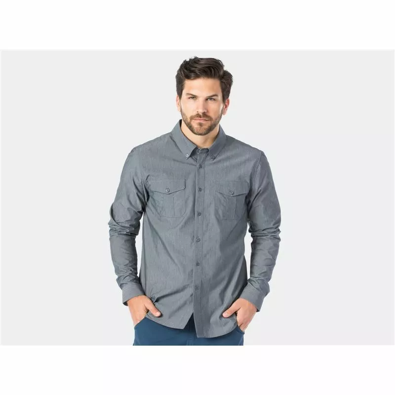 CAMISA DE CICLISMO BONTRAGER ADVENTURE CHAMBRAY 8 CAMISA DE CICLISMO BONTRAGER ADVENTURE CHAMBRAY - Imagen 6