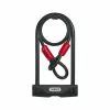 CANDADO U+CABLE ABUS FACILO 32 11CMX23CM+140CM -BICICLETAS comercio candado ucable abus facilo cmxcmcm