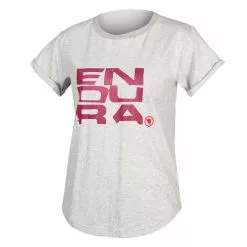ENDURA WMS ONE CLAN ORGANIC TEE STACKED