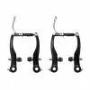 FRENOS V/BRAKE DEL+TRAS ALU - 100% NEGRO -BICICLETAS comercio frenos vbrake deltras alu negro