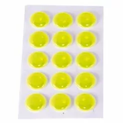 JGO 15 PEGATINAS NEON YELLOW RMK
