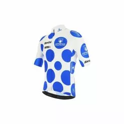 MAILLOT SANTINI LA VUELTA LUNARES AZULES