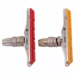 PAR ZAPATAS CNC CT 370 ROJO/AMARILLO OF