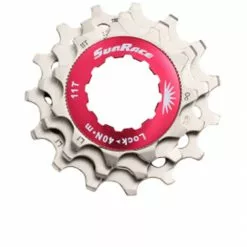 REPUESTO CORONAS 11-13-15 SUNRACE SPCS11 PLATA