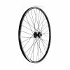 RUEDA DELANTERA 700 HIBRID DISCO/VB BLACK ROUND 32H RODI